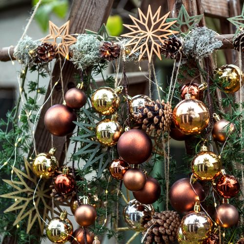 Artikel Plastikkugel Gold Ø14cm 1St