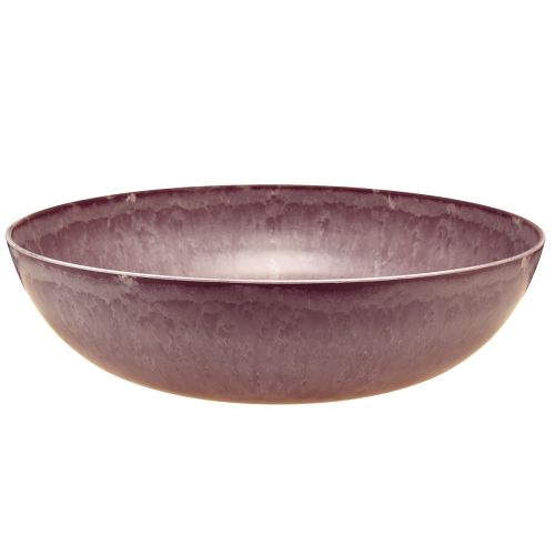 Floristik24 Elegante lila Schale aus Kunststoff 37x10.5 cm – Vielseitig einsetzbar für Dekoration – 3St