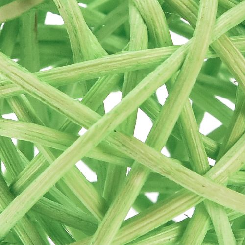 Artikel Rattanbälle Grün Hellgrün Creme sortiert Rattan Ø5cm 24 St