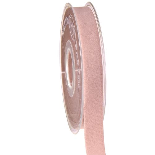 Samtband Rosa Schmuckband Geschenkband 15mm 7m