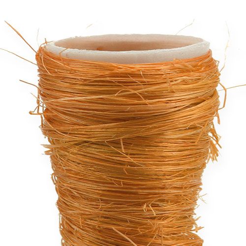 Floristik24 Spitzvase Sisal Orange Ø4,5cm L60cm 5St