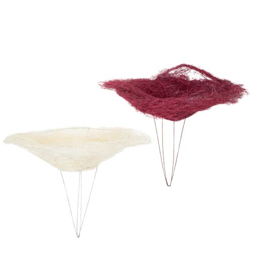 Floristik24 Straußmanschette florales Zubehör für kreative Blumenkreationen 20cm 8St