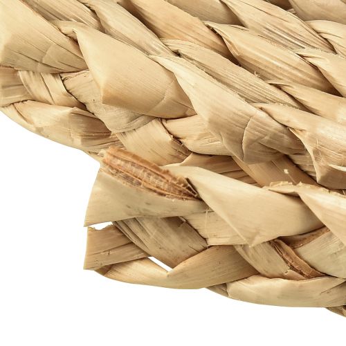 Artikel Strohband Dekoband Geflochten Schmuckband Natur B2cm L4m