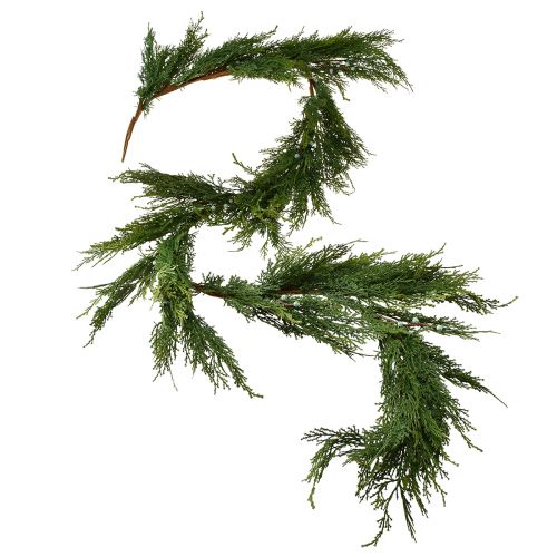 Artikel Tannengirlande Thuja Grün mit Früchten Dekohänger Weihnachtsdeko Kunstgirlande Festlich L175cm