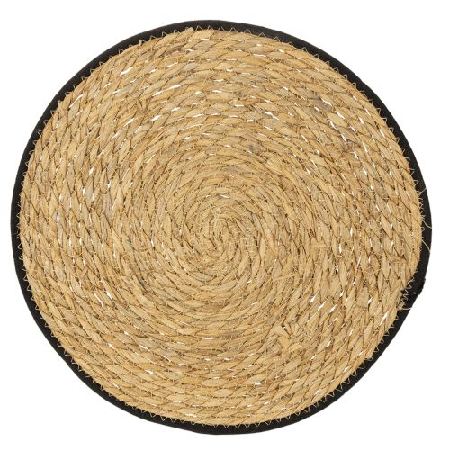 Tischmatte Binsengras Platzdeckchen Rund Ø35cm 4 St online kaufen | Floristik24.ch