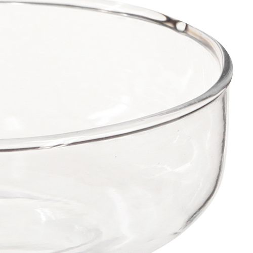 Artikel Vase bauchig Glasvase Rikkie in Klar Ø13cm H10cm 2St