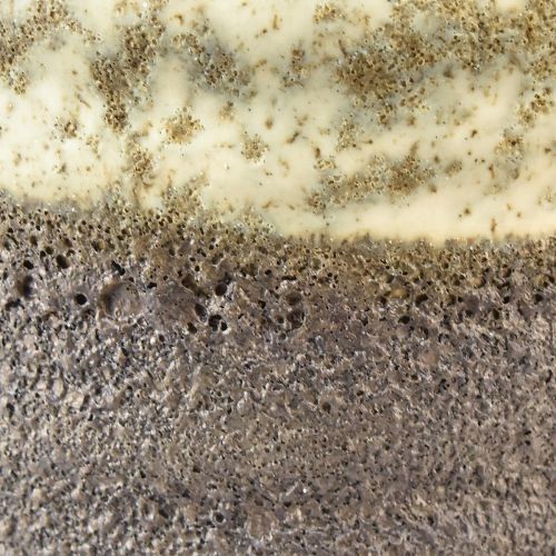 Artikel Vase Keramik Deko für Trockenfloristik Creme Graugrün H34cm