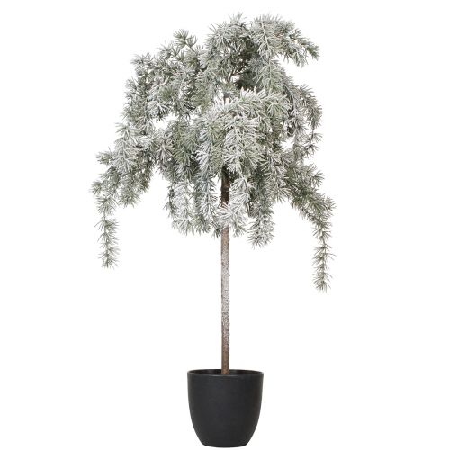 Floristik24 Mini Zeder Weihnachtsbaum Künstlich Winter H95cm