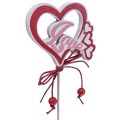 Floristik24 Blumenstecker Dekostecker “Love” Valentinstag 25,5cm 16St