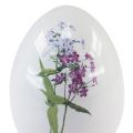 Floristik24 Keramik Ostereier Deko mit Blumendekor 12cm 3St
