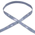 Geschenkband Fische Hellblau Band maritim 15mm 20m | Floristik24.ch