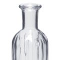 Floristik24 Flaschenvase Glasvase hoch Vase klar Ø7,5cm H19,5cm