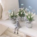 Kantenhocker Elch Deko Kantensitzer H31cm Grau 3 St | Floristik24.ch