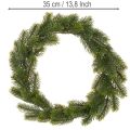 Türkranz aus künstlichem Tannengrün, 35 cm Durchmesser | Floristik24.ch