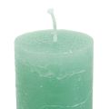 Floristik24 Grüne Kerzen Groß Stabkerzen Durchgefärbt 50x300mm 4St