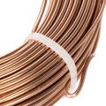 Aluminiumdraht 2 mm Braun 60 m für Basteln und Floristik | Floristik24.ch