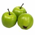 Floristik24 Deko-Obst Mini-Apfel künstlich Grün 4,5cm 24St