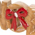 Schriftzug Noel aus Holz mit