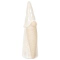 Floristik24 Dekofigur Wichtel aus Keramik 18 cm, weiss-grau, 3er-Set