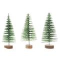 Künstliche Mini-Tannenbäume 6 cm beschneit 12 Stück | Floristik24.ch