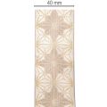 Dekoband mit Sternen 40mm Gold Braun 20m | Floristik24.ch