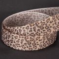 Geschenkband Polyester Leopard