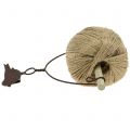 Floristik24 Bandhalter Vogel zum Hängen mit Jute H19cm