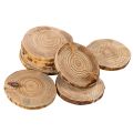 Floristik24 Holzscheiben rund Natur 6 cm 300 g für Dekoration und Basteln
