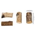 Deko-Holzstücke Birke mit Rinde 3 cm 300 g für Bastelarbeiten | Floristik24.ch