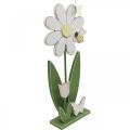 Floristik24 Blume zum Stellen, Frühlingsdeko mit Schmetterlingen H36,5cm