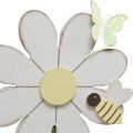 Floristik24 Blumendeko mit Biene, Holzdeko für den Frühling H56cm