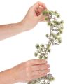 Künstliche Bonsai-Girlande 180 cm grün-weiss für winterliche Dekoration | Floristik24.ch