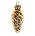 Floristik24 Christbaumschmuck Zapfen 5-6cm sort. gold-weiß 16St