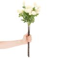 Kunstblume Chrysanthemen Bund Kunststoff cremeweiss 56cm 4 Stück für Innenbereich | Floristik24.ch