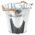 Deko Eimer Blumentopf Metall