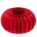 Floristik24 Wabenpapier Kürbis Dekoration Rot 34 cm 2 Stück