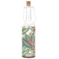 Deko-Flaschen LED Glas Flamingo 37,5 cm Warmweiss 2er-Set | Floristik24.ch