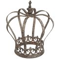 Floristik24 Deko Krone Antik Optik Metalldeko Rost Ø19,5cm H22cm