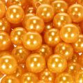 Dekorationsperlen Kunststoff Orange Ø10mm 115 Stück | Floristik24.ch