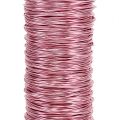 Floristik24 Dekolackdraht Ø0,30mm 30g/50m Rosa