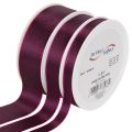 Taftband Dekoband Berry Lila 50m Verschiedene Breiten | Floristik24.ch