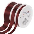 Taftband Bordauxrot 50m Verschiedene Breiten | Floristik24.ch