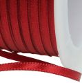 Floristik24 Geschenkband Dekorationsband 3mm x 50m Bordeaux