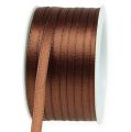 Floristik24 Geschenkband Braun 6mm x 50m