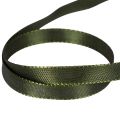 Dekoband Taft 10mm 50m Moosgrün für Geschenk- und Dekorationsideen | Floristik24.ch
