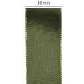 Satinband Taft 40 mm x 5 m Moosgrün Geschenkdeko | Floristik24.ch