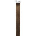 Dekoband Taft 10 mm x 50 m Schokoladenbraun für Geschenkverpackungen und Bastelprojekte | Floristik24.ch