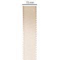 Dekoband Satinband Beige 15mm 50m für Geschenk- und Tischdekoration | Floristik24.ch