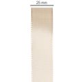 Dekoband Satin Beige 25mm x 50m für Dekoration und Geschenkverpackung | Floristik24.ch