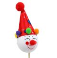 Floristik24 Dekostecker Clown Partydeko Tischdeko 6St